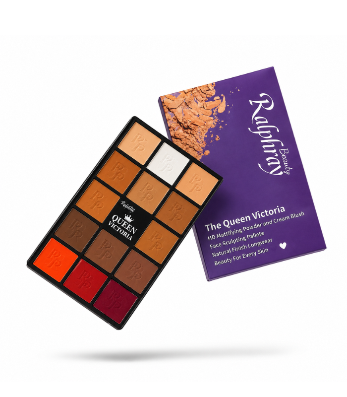 8 Ralphray beauty hd mattifying powder palette - Image 1