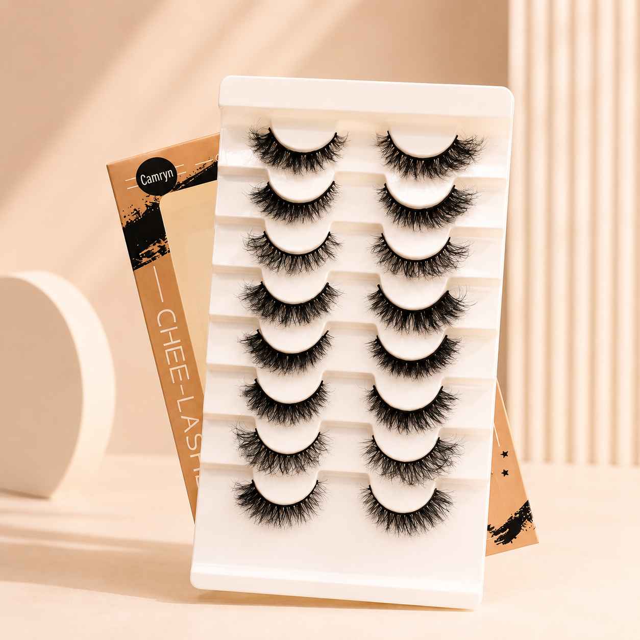 A59EF31E-3B52-4568-80E5-10547720A6D0 Chee-Lashes 8 pairs lash set in Camryn - Image 1
