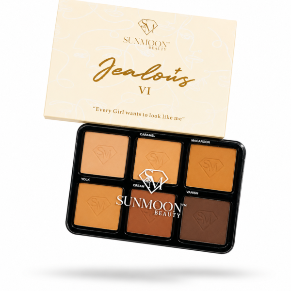 Sunmoon jealous 1x every girl wants to look like me powder palette