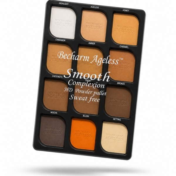 Becharm ageless smooth complexion 12in1 hd powder palette