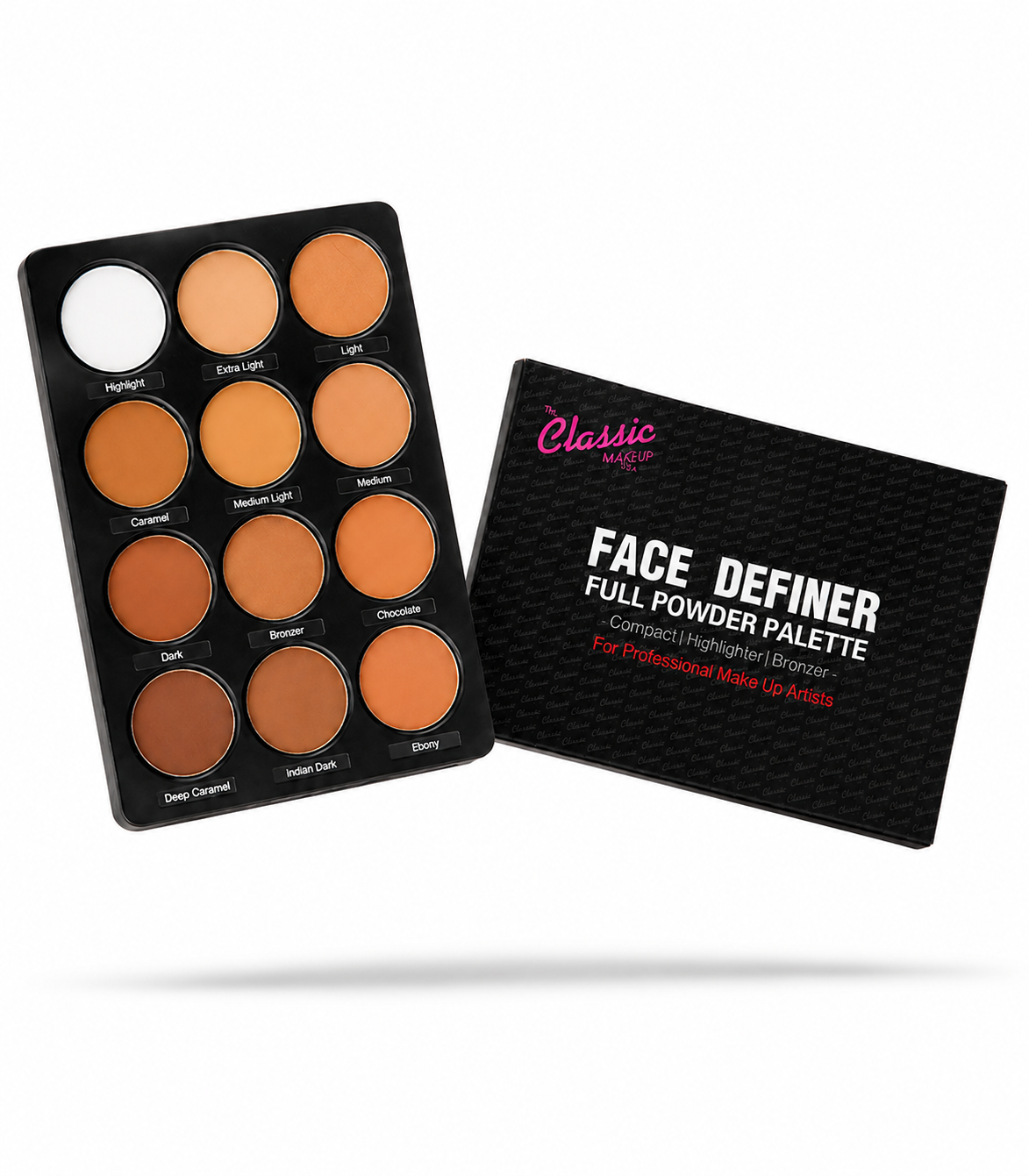 ChatGPT Image Jul 15, 2026, 03_27_07 PM Classic makeup face definer full powder palette - Image 1
