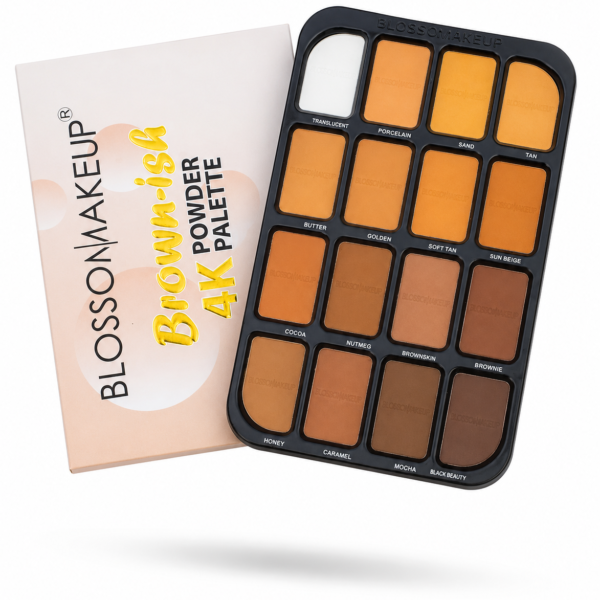 Blossommakeup brown-ish 4k powder palette