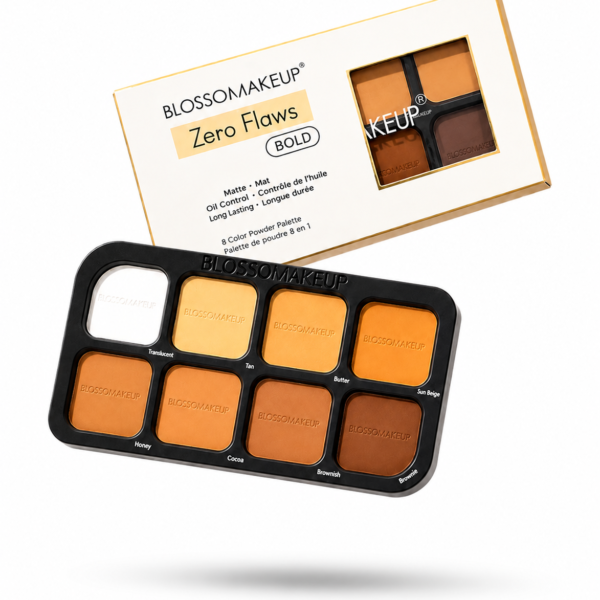 Blossommakeup zero flaws bold 8in1 powder palette
