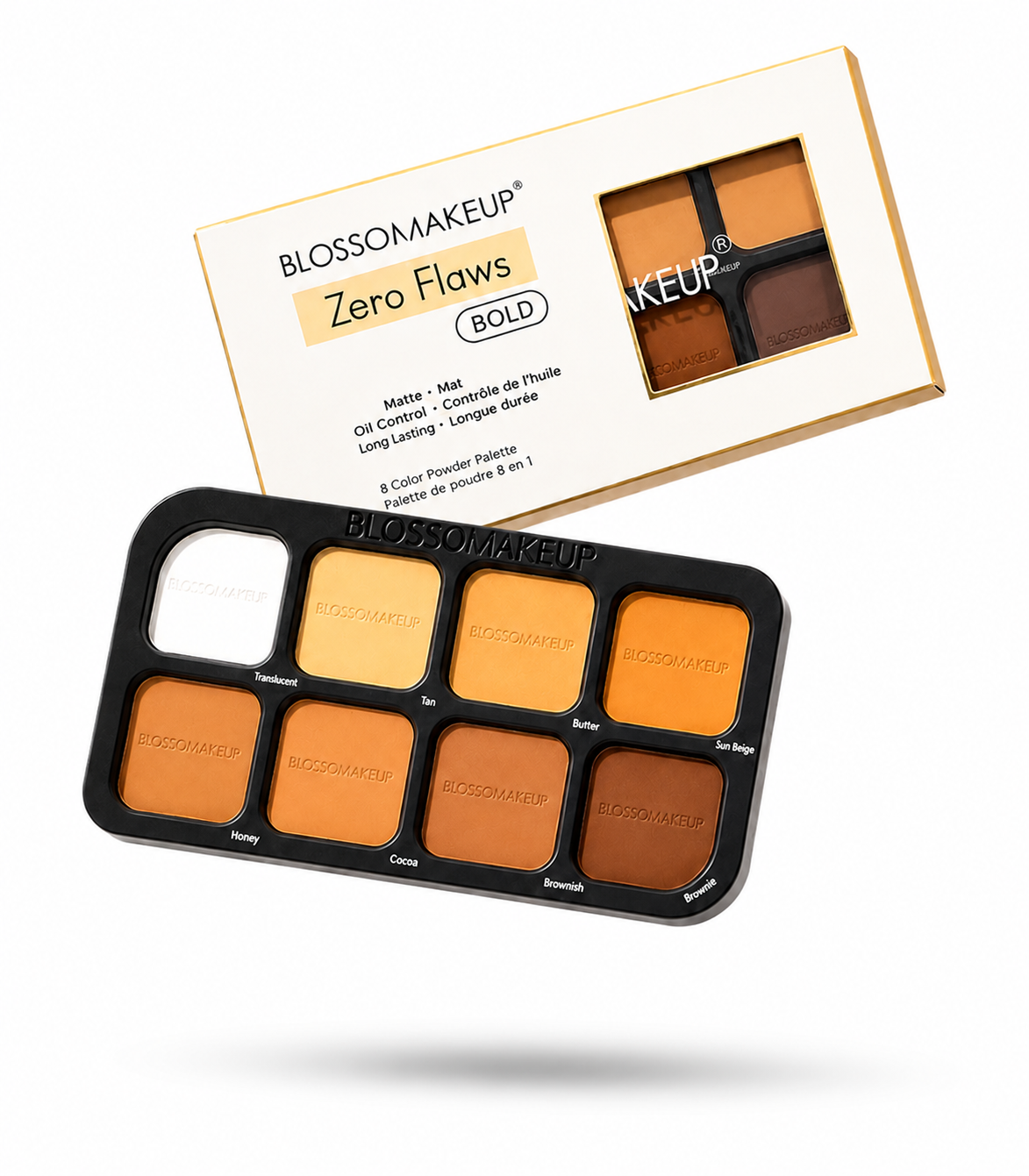 ChatGPT Image Jul 15, 2026, 04_21_56 PM Blossommakeup zero flaws bold 8in1 powder palette - Image 1
