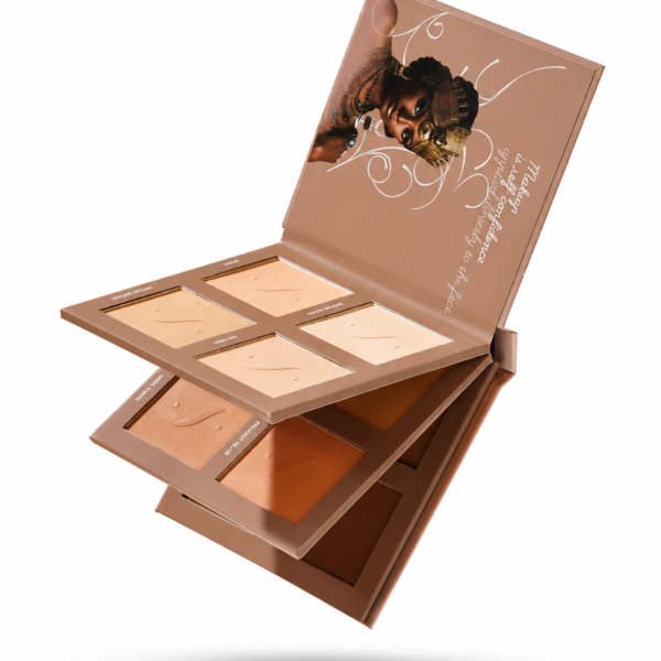 Sylvimak shade of chocolate 12-in-1 powder palette