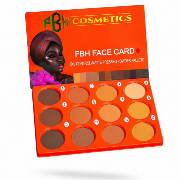 Fbh cosmetics Face card oil control powder palette