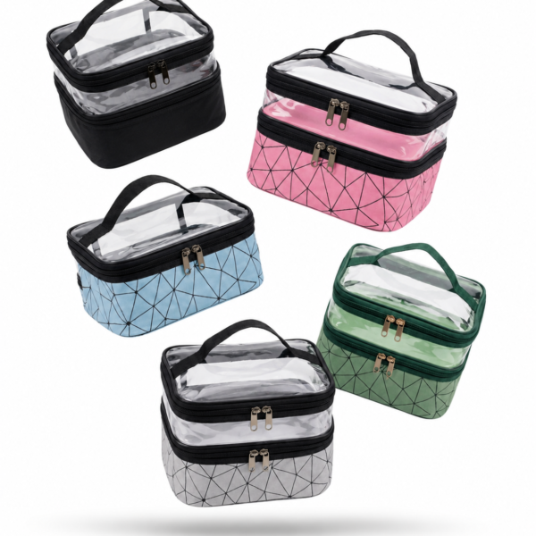 High top makeup purse