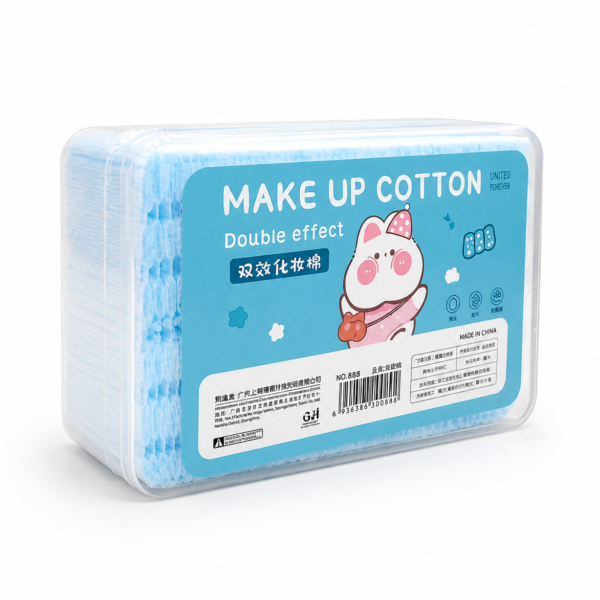 Lmltop make up cotton  double effect pad