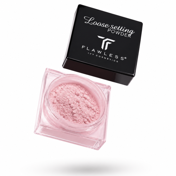 Flawless loose setting powder