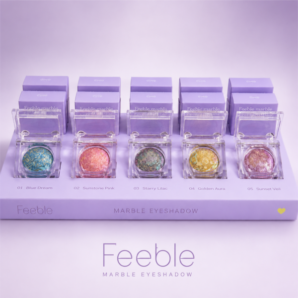 Feeble marble eyeshadow / highlighter