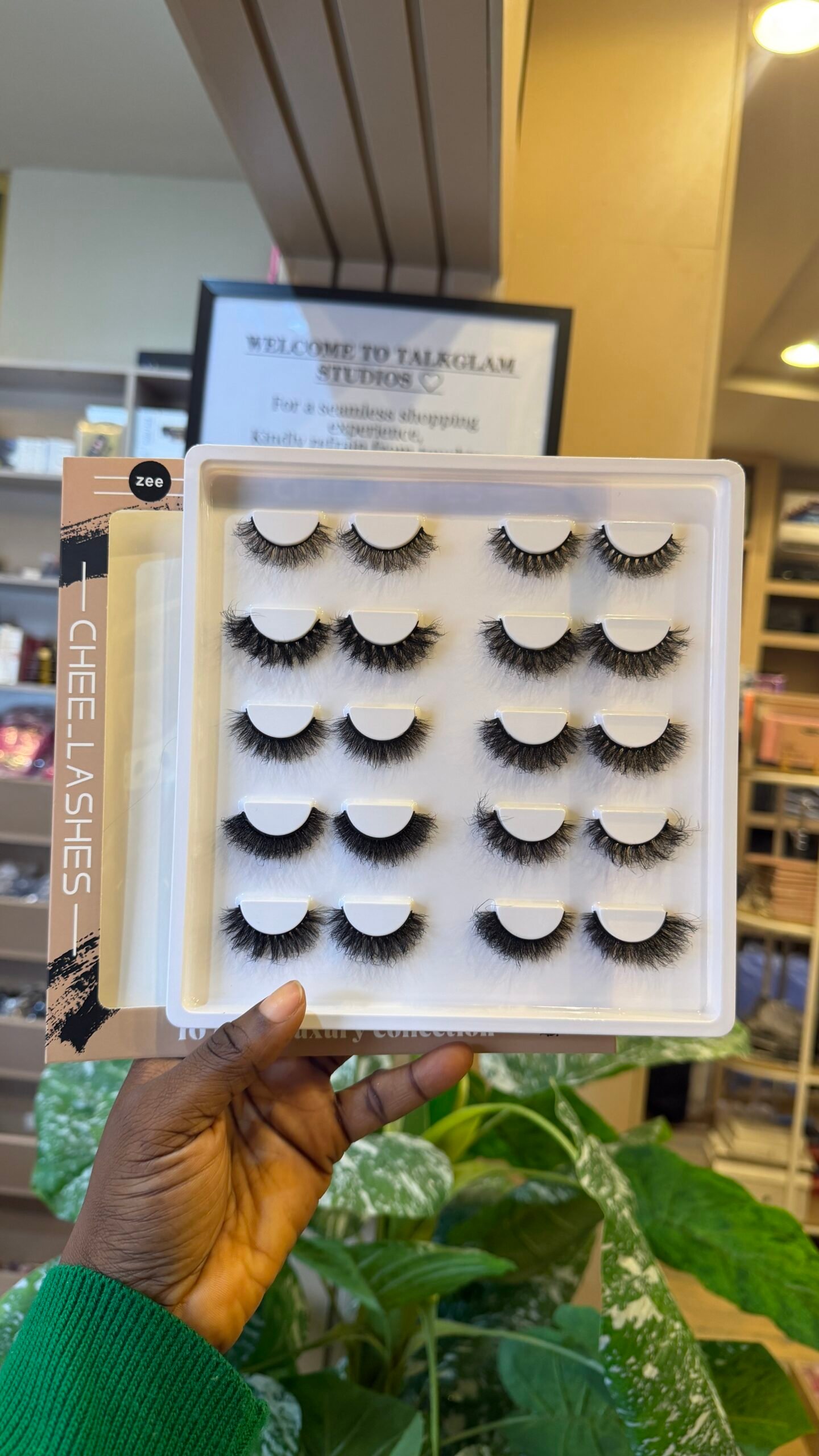 IMG_9232 Chee-Lashes 10 pairs lash set in Zee - Image 1