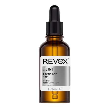 REVOX B77 JUST Lactic Acid + HA Gentle Peeling Solution (30ml)