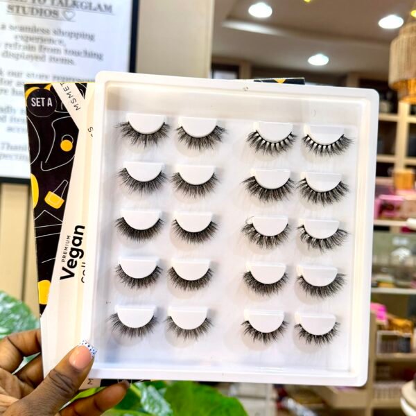Msmetics lash tray in Vegan set A