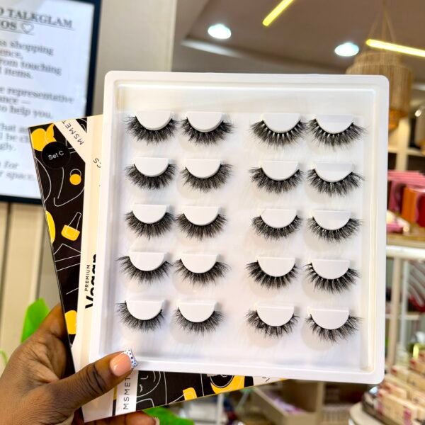 Msmetics lash tray in Vegan set C