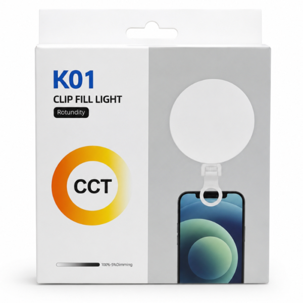 k01 clip fill light - round