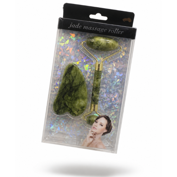 Jade massage roller