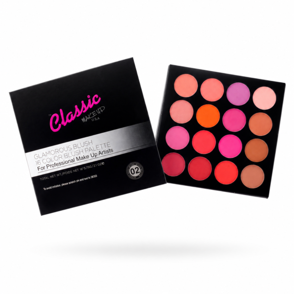 Classic makeup glamorous blush pallette - 02