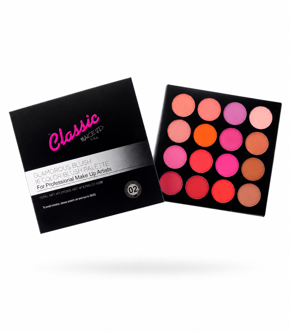 ae29fddf-4880-402a-9b3e-96b8abb2dcbf Classic makeup glamorous blush pallette - 02 - Image 1