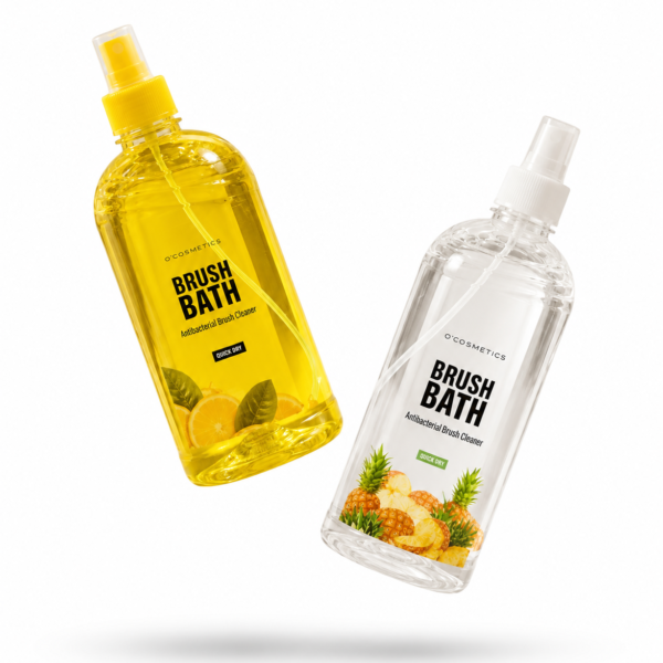 O cosmetics brush bath quick dry 500ml