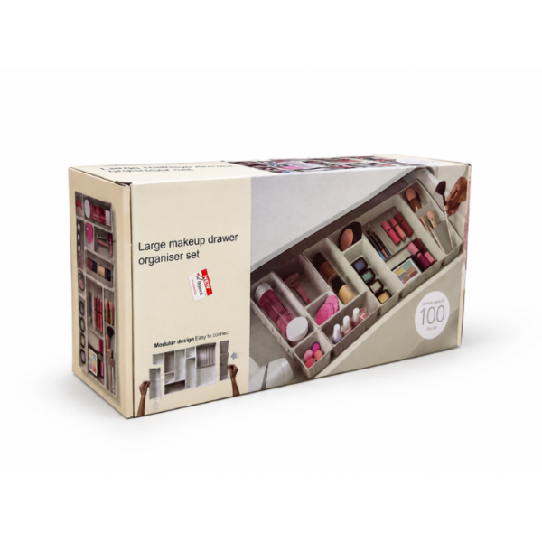 large makeup drawer organiser set