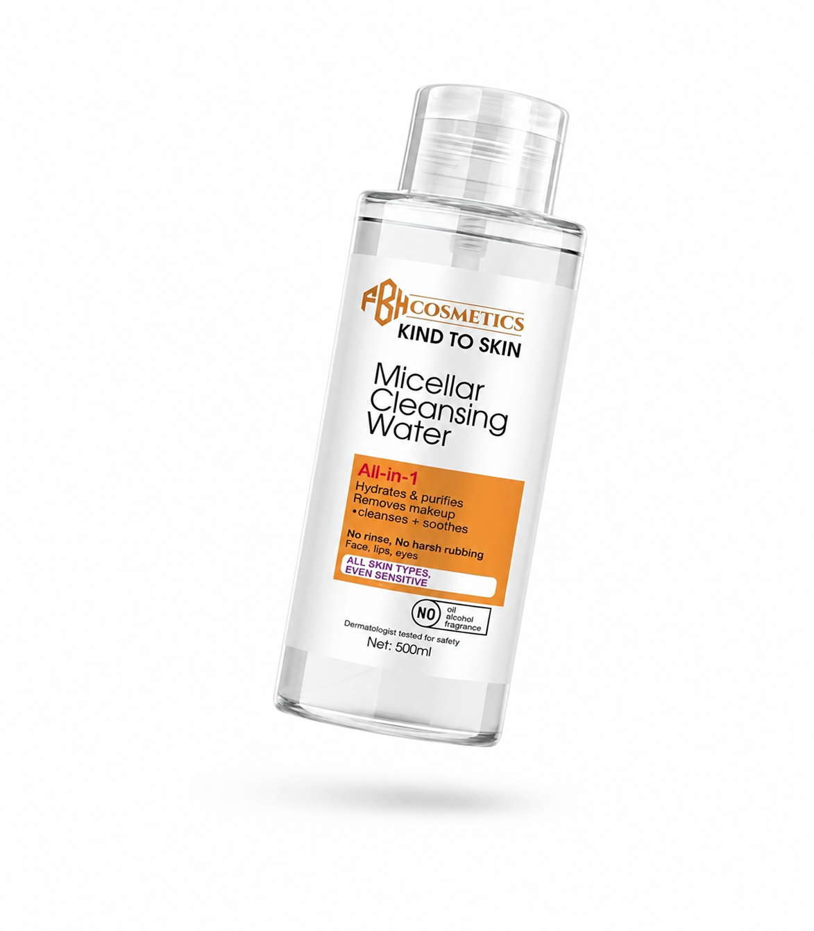 09d20aab-6f4d-41cb-9562-55a6ae5892d8 Fbh micellar cleansing water 500ml - Image 1