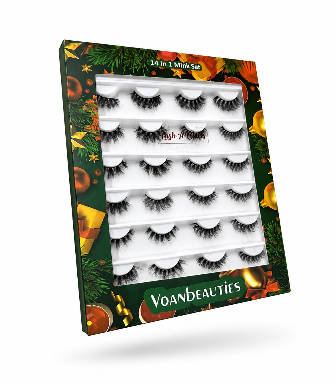 3415bdc9-cdf7-4fdc-b01f-8d7ffc22300a Voanbeauties lash a claus 14 in 1 mink set - Image 1