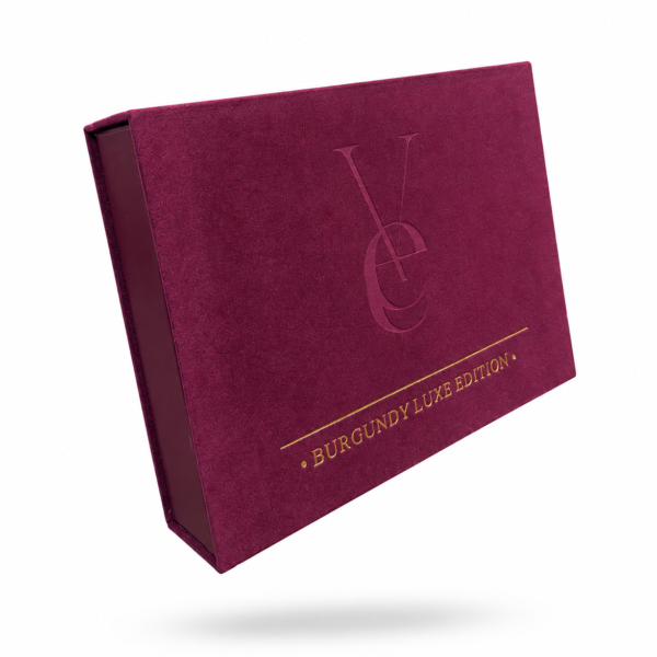Vee beauty burgundy luxe 12 in 1 palette