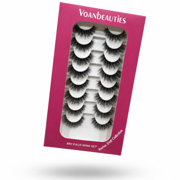 voanbeauties faux mink lashes 8 in 1