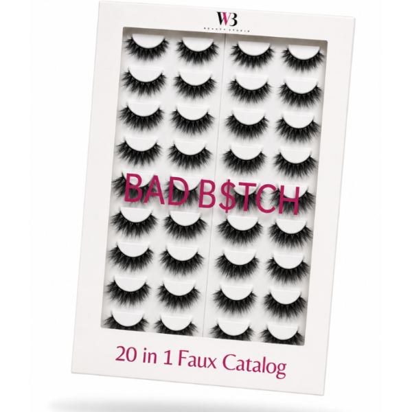 Wynk beauty 20 in 1 faux catalog lash - Bad bitch
