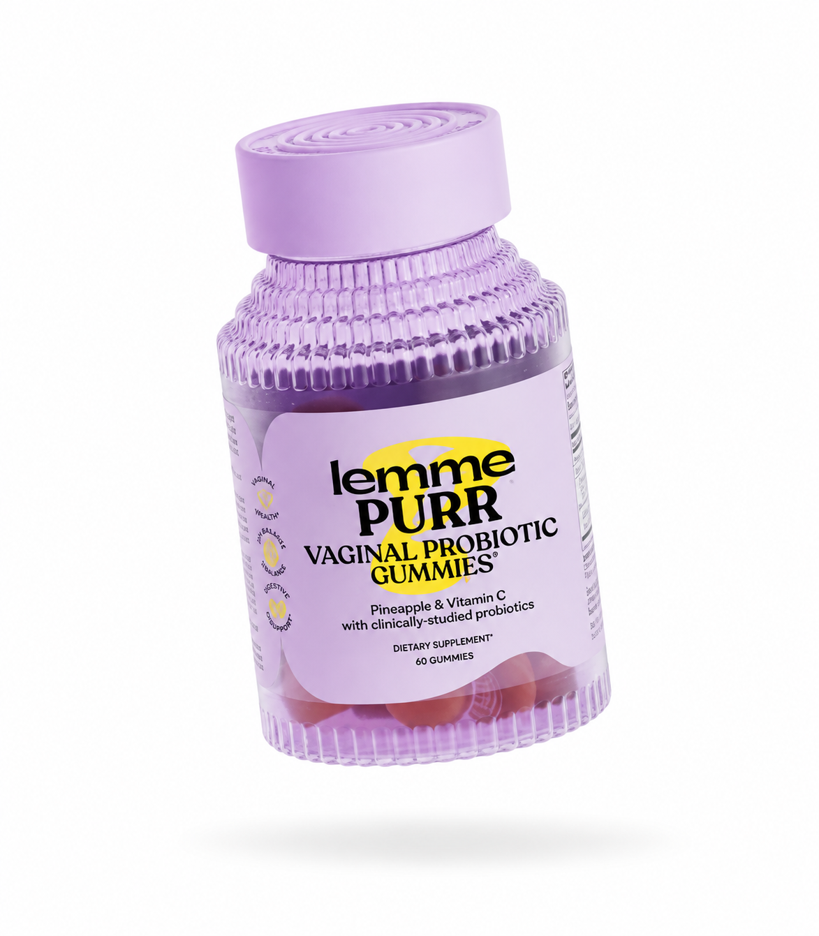 cb8f6e49-71fc-4387-b489-1bca74c4d1ee Lemme purr vaginal probiotic gummies - Image 1