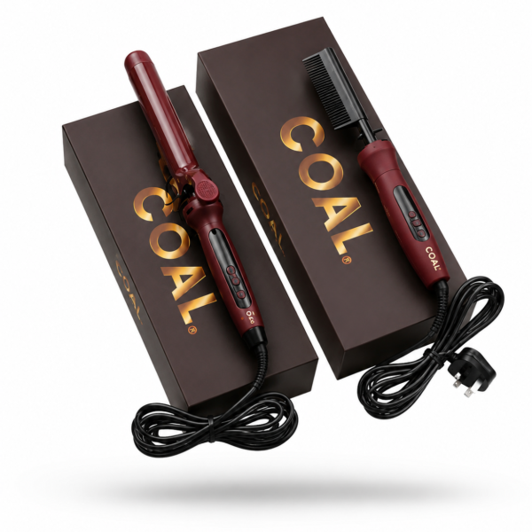 Coal styling hot comb