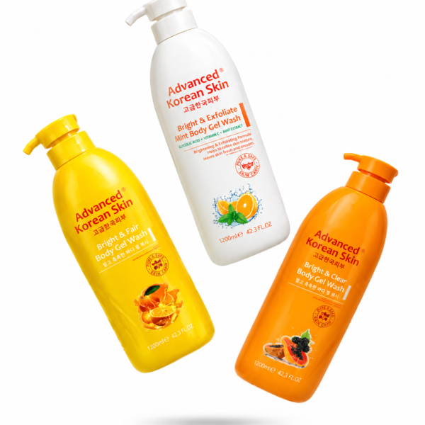 Advanced korean body gel wash