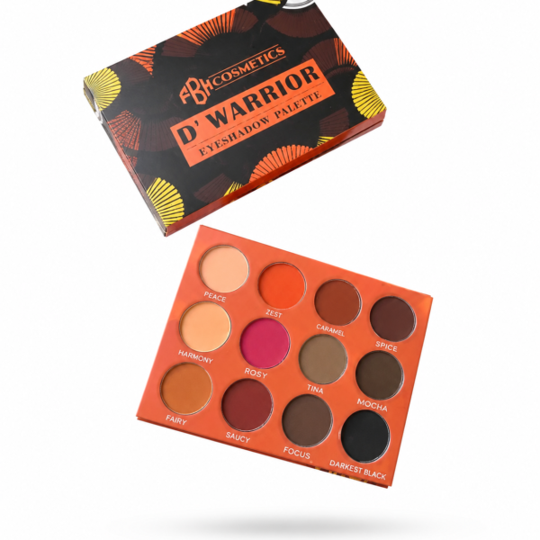 Fbh cosmetics d'warrior eyeshadow palette