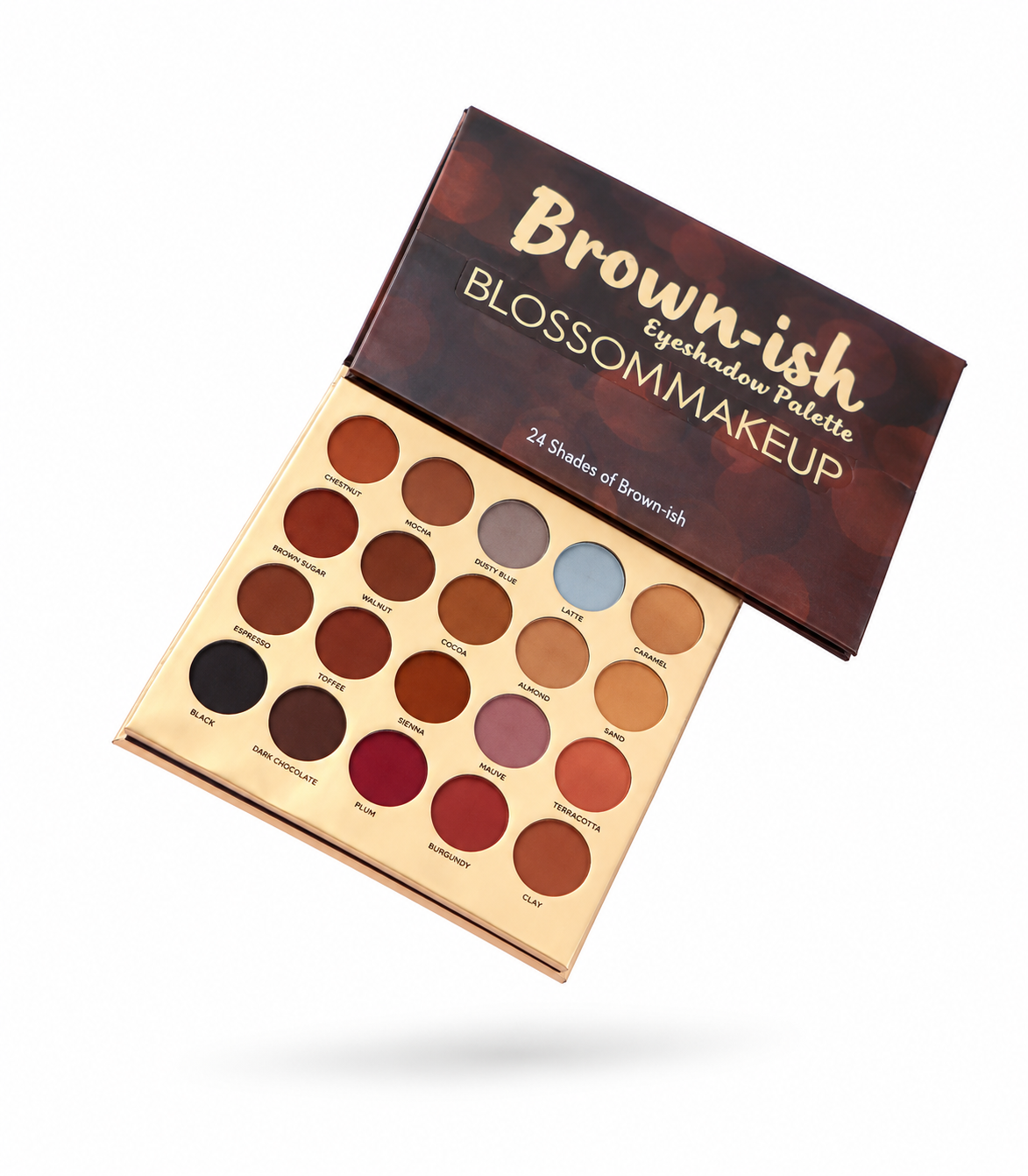 0c298442-5c57-464d-9b1b-d8c12224990f Blossommakeup brown-ish eyeshadow palette - Image 1