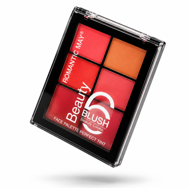 Romantic may beauty 6in1 blush palette