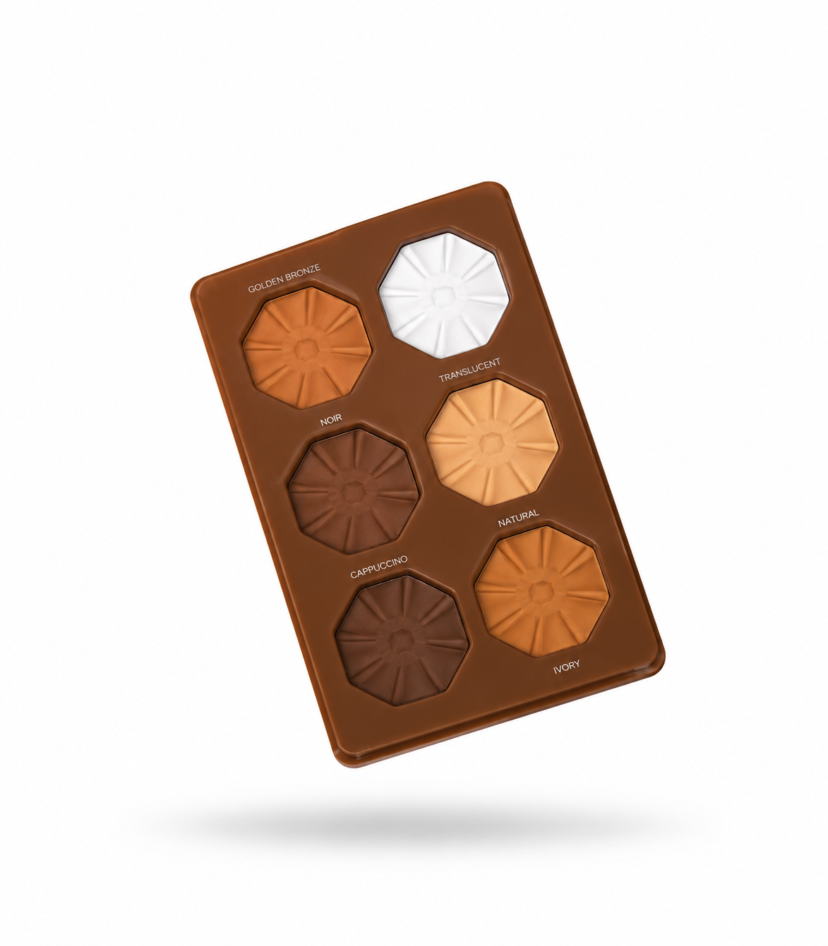 1a69767e-71b2-4830-9fb0-575b703c9b44 Zikel holy grail 6 shades powder palette - Image 1