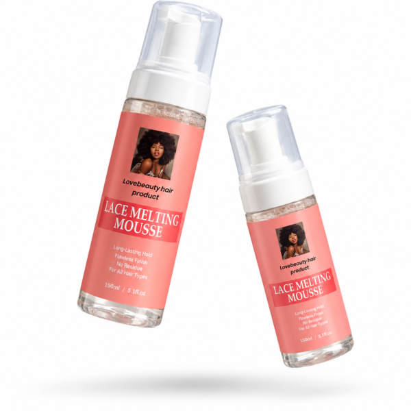 Lovebeauty hair product lace melting mousse